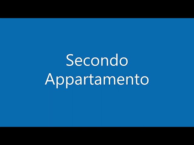 Panoramica secondo Appartamento