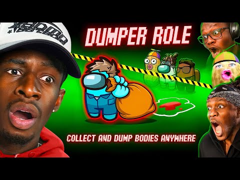 TBJZL Reacts to SIDEMEN AMONG US DUMPER ROLE