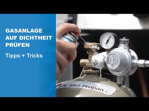Gasanlage einfach auf Dichtheit prüfen - Tipps, Tricks und Infos im GOK-Tutorial