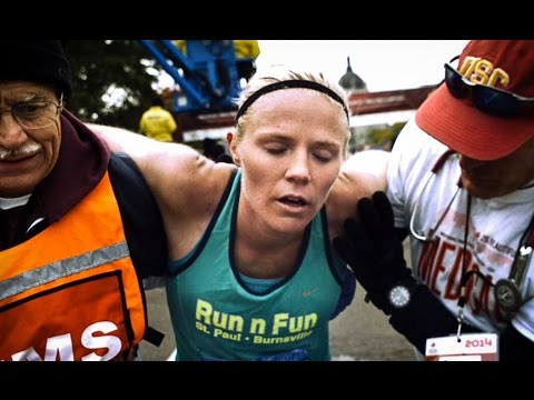 Extraordinary Human Beings in Slow Motion at the Twin Cities Marathon Finish Line