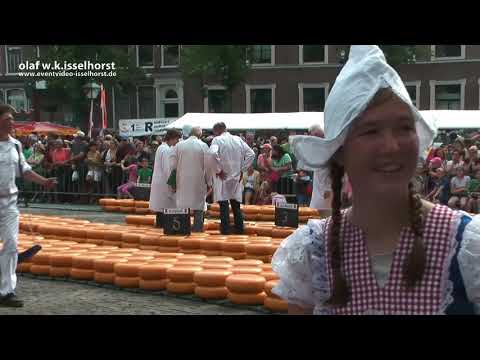 Niederlande - Alkmaar Käsemarkt -Alkmaar cheese market