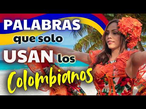 Palabras que SOLAMENTE entienden los COLOMBIANOS ☕🟡🔵🔴