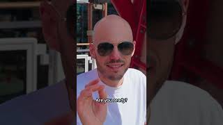 We Swung 160ft Off a Cruise Ship on the MSC Cliffhanger 😱  #cruise #travel