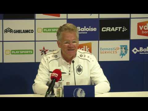 🎙 Persconferentie na KAA Gent - R Antwerp FC