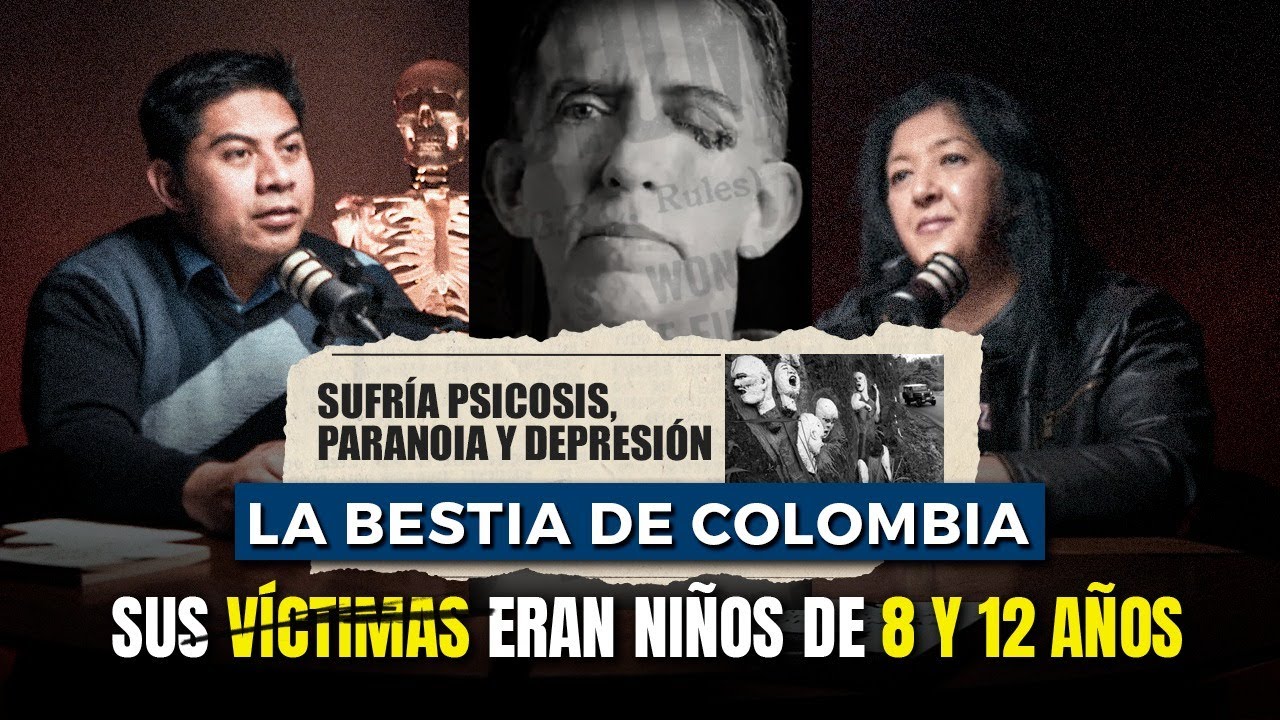 “Matar y TORTURAR le producía PLACER espiritual”Alfredo Garavito | Relatos Forenses Podcast