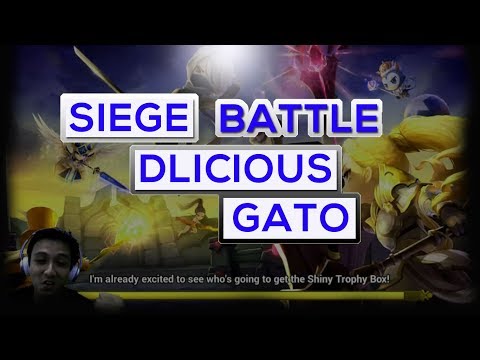 Summoners War Siege Battle VS Dlicious VS GATO (Indonesia Eng Sub)