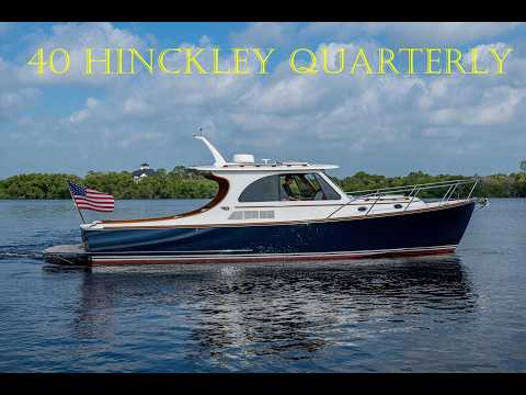 2022 Hinckley Picnic Boat 40 Quarterly Video