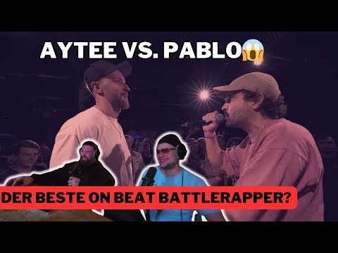 AYTEE VS. PABLO 🤯 DLTLLY ON BEAT | REACTION