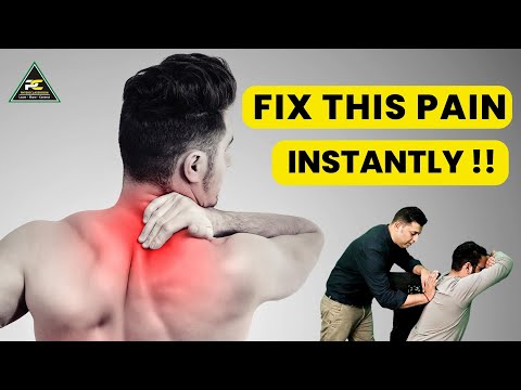 INSTANT FIX FOR YOUR UPPER BACK PAIN POSTURE PAIN IMPROVE YOUR BACK POSTURE