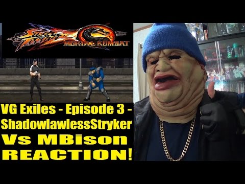 VG Exiles - Episode 3 - Shadowlawless Stryker Vs M Bison fight scene REACTION!!! (BDF)