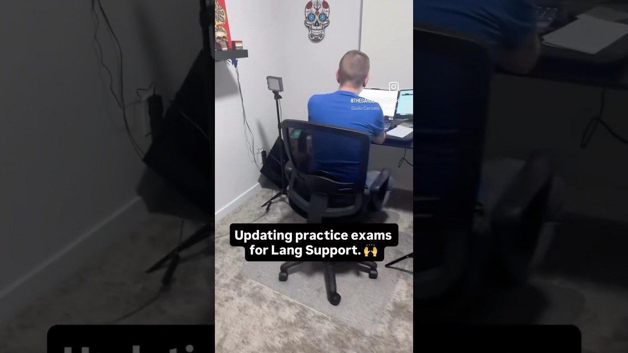 Updating GOE LANG SUPPORT practice exams to 4 answer M/C Q’s not 5!  Digital test coming in Oct!