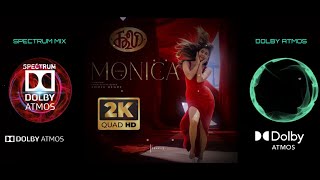 Download lagu Monica Song - Dolby Atmos Bass Boosted Surround Sound | Coolie | Pooja Rajinikanth  Anirudh #monica mp3