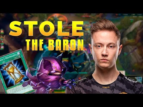 STOLE BARON with Kennen AP | Top 10 best plays REKKLES Twitch 2019