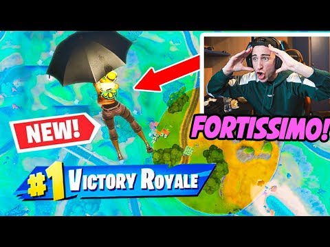TENTIAMO LA PRIMA VITTORIA CON IL NUOVO OMBRELLO! Fortnite