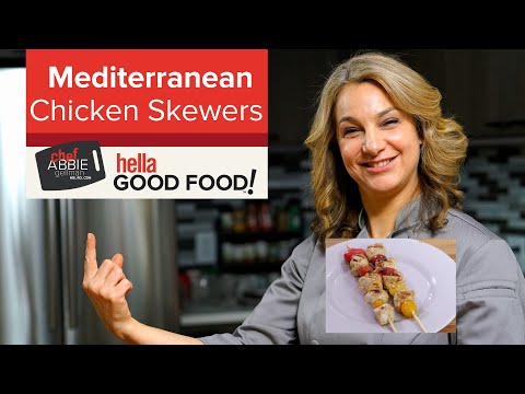 Mediterranean Chicken Skewers