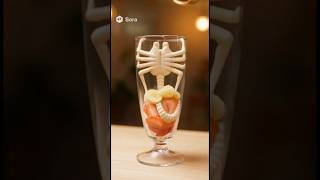 フェイスハガーの甘く美味しいパフェの食べ方！#alien #shorts #short