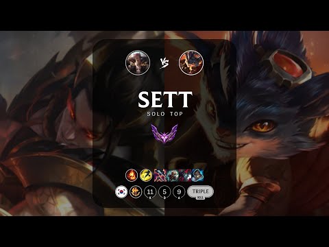 Sett Top vs Rumble - KR Master Patch 13.8