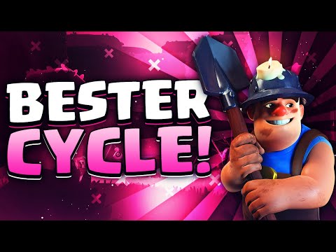 BESTES CYCLE DECK! 2.6 MINER POISON ist OP! | Clash Royale Deutsch
