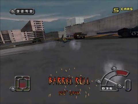 Destruction Derby RAW (PS1) - Skyscraper - High Rise