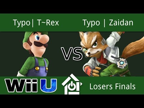 H&V 7-5 - Typo| T~Rex (Luigi) vs Typo | Zaidan (Fox) - Smash 4 Losers Finals