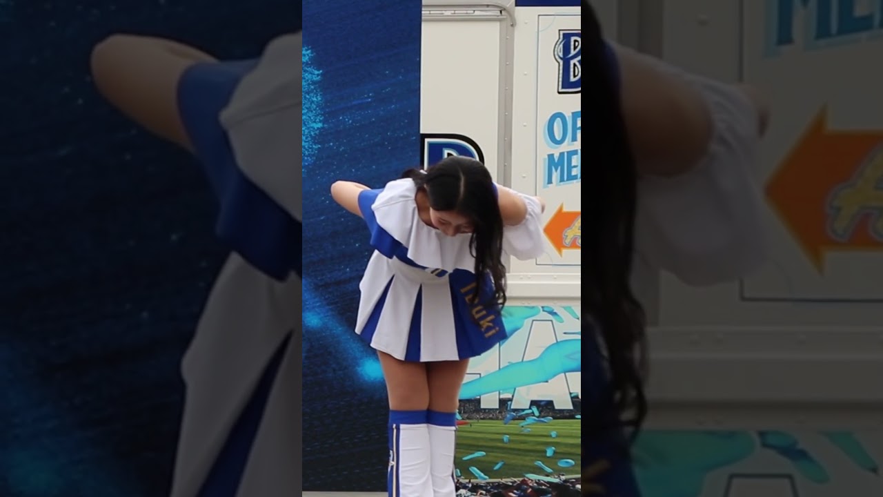 😊副キャプテンIbukiちゃんのご挨拶ベイスターズ dianaディアーナ チアリーダー