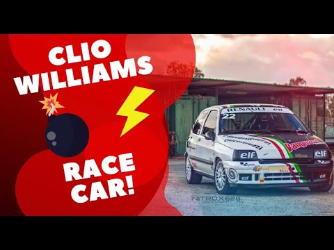 Clio WILLIAMS 16v Gruppo A | Pure Sound Exhaust And Acceleration | Hill Climb Rally Car | ON BOARD!