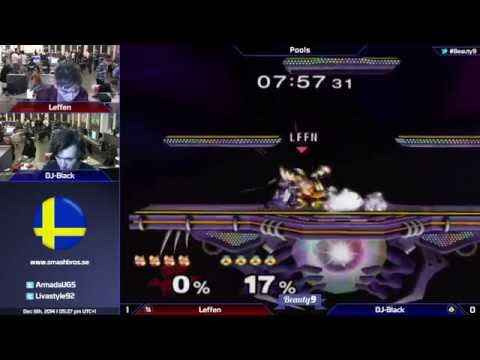 B9 - Leffen (Fox) Vs. DJ-Black (Sheik) - Melee Pools