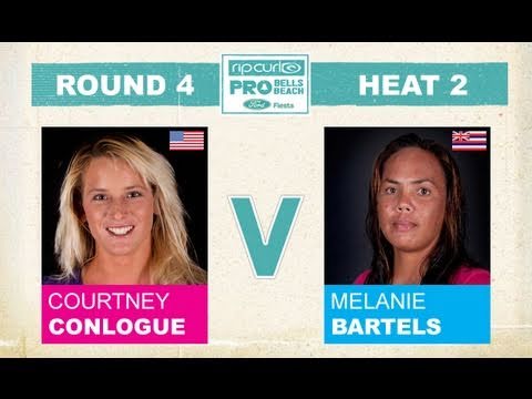 Round 4, Heat 2 - Courtney Conlogue vs Melanie Bartels
