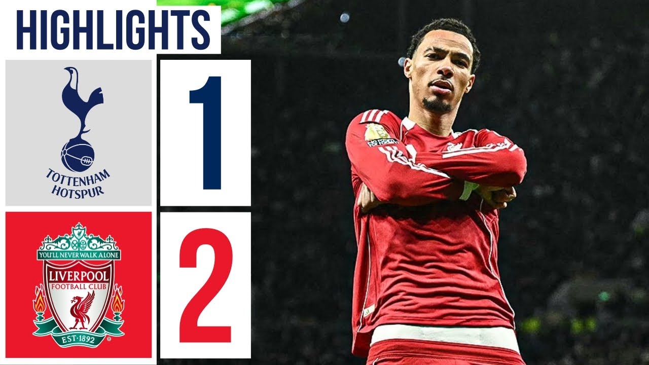 Tottenham vs Liverpool Key Moments & Goals