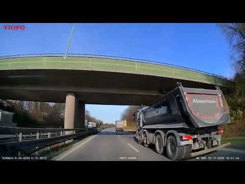 A8 Augsburg - West auf die B2 Richtung Donauwörth