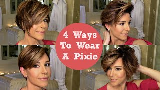 How To Style A Pixie 4 Ways