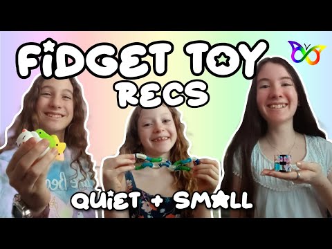 Quiet + Small Fidget Recommendations! ✧⁠*⁠。