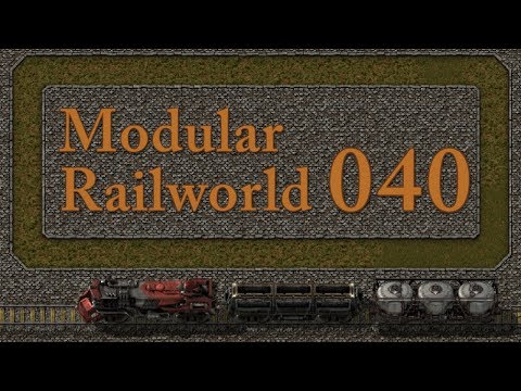 Factorio Modular Railworld #40 - Territorial and Drilling Expansion