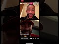 Neymar speaking English in Memphis depay Instagram live