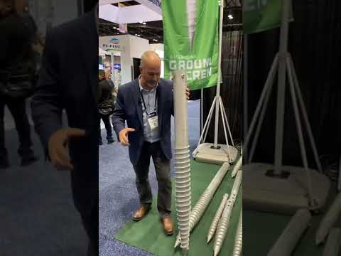 Building Innovation: Ground Screw Foundation #Shorts