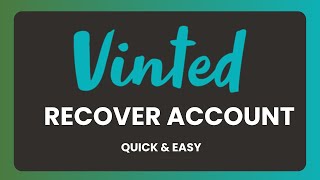 How To Recover Vinted Account !