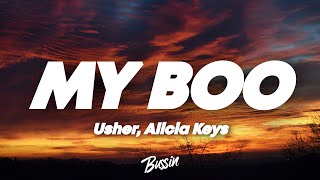 Usher, Alicia Keys - My Boo (Lyrics)