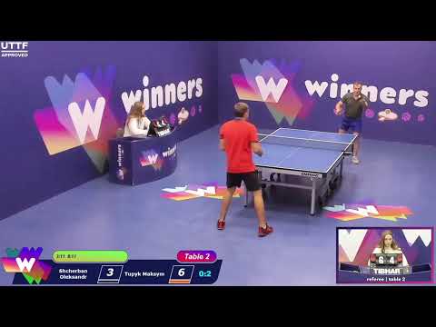 Winners League 02.10.21 Shcherban Oleksandr - Tupyk Maksym 13-30