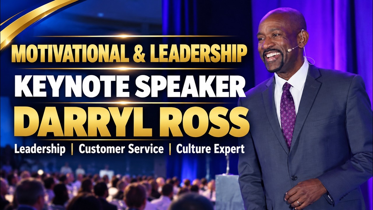 Promotional video thumbnail 1 for Darryl Ross-Author&Motivational Speaker