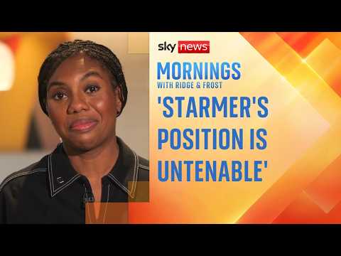 Starmer position is 'clearly untenable' and UK 'is not being governed', says Tory leader