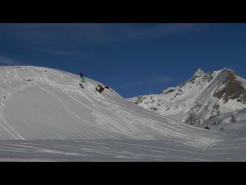 Up & Down 2017 - Snowkiting learning to fly [Snowkite]