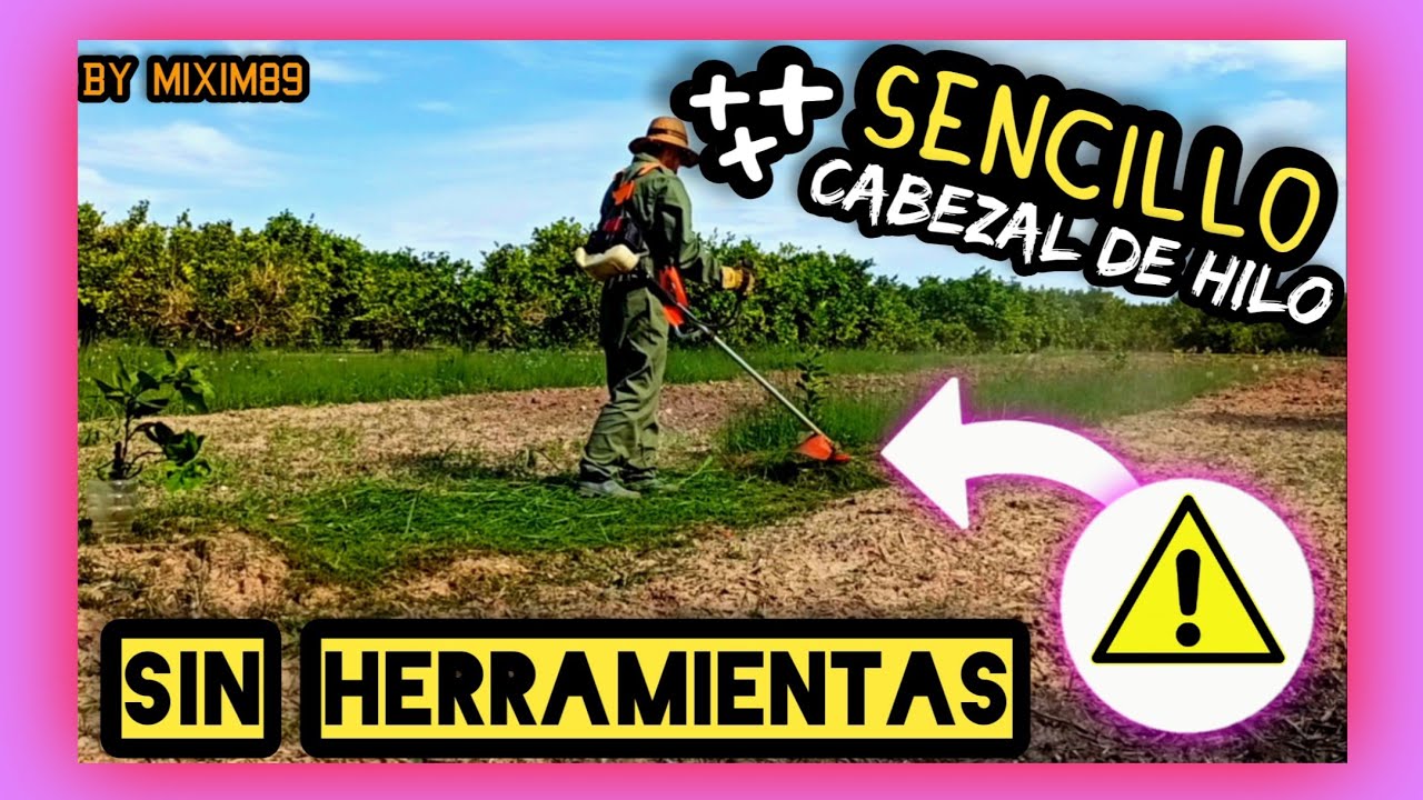 Watch 🌿Útil DESBROZADORA👨🌾 El CABEZAL de HILO más Práctico y Económico para Malas Hierbas By mixim89 Now 🌿Útil DESBROZADORA👨🌾 El CABEZAL de HILO más Práctico y Económico para Malas Hierbas By mixim89
