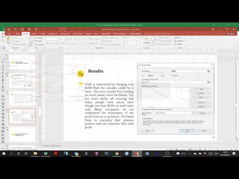 Excel Solver for Incorporating Complementary Products