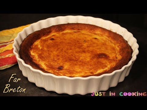 Recette de Far Breton aux Pruneaux