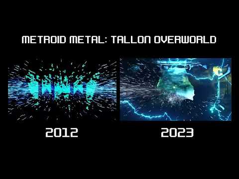 Metroid Metal Live Visuals- Comparison: Tallon Overworld