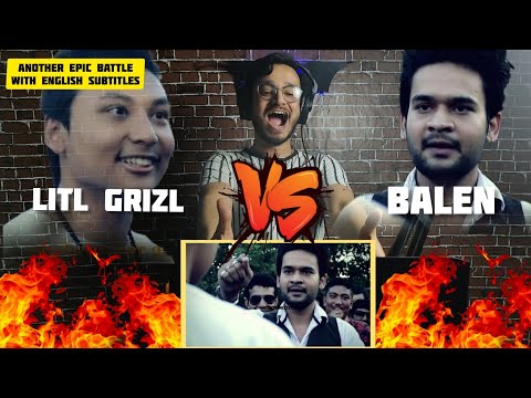INDIAN RAPPER FIRST TIME REACTING TO BALEN Vs LITL GRIZL| RAW BARZ RAP BATTLE | REACTION