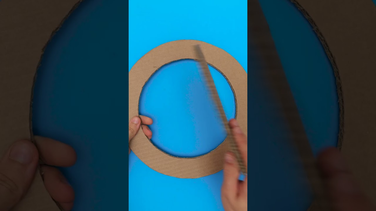 🎩 CAN YOU MAKE A HAT? Ta-da, with CARDBOARD! 📦 #kids #craft