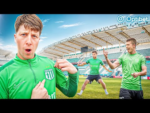 KÄISIN FC FLORA JALGPALLI TRENNIS!!