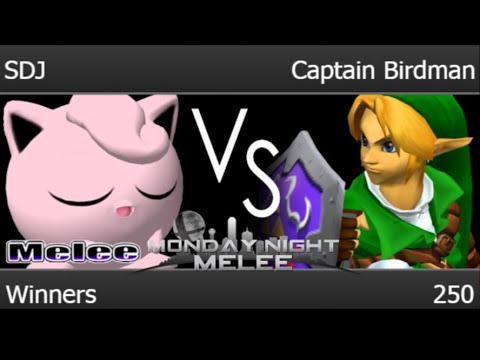 MNM 250 - SDJ (Jigglypuff) vs Captain Birdman (Link) Winners - Melee
