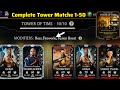 Tower Of Time MK Mobile Easy To Hard Match 1 50 Complete Gameplay Rewards Mortal Kombat Mobile